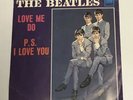 The Beatles Love Me Do/ PS I Love You 45rpm 7” Picture Sleeve Tollie Label