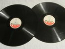 Two V-DISC 12-Inch CHRISTMAS 78's -- FRANK SINATRA, Dick Haymes, NELSON EDDY