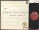 Philips 835 198/200 Grumiaux Bach Sonatas & Partitas for solo violin 3 disc box