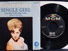 SANDY POSEY-Single Girl-A Very Nice Picture Sleeve & 45-MGM #K 13612