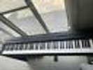 Yamaha P45 Portable Piano - Black (P-45) with timber stand and paddle