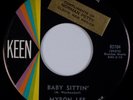 MYRON LEE: Baby Sittin’ US KEEN Rockabilly Norman Petty 45 VG++ HEAR
