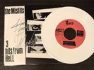 MISFITS 3 Hits From Hell 7” - white 1/400 vinyl signed