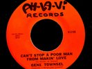 GENE TOWNSEL Mr. Boon Tang / Can't Stop 45 AH-LA-VI R3159 Northern Soul Funk NM