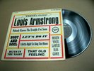 VINYL ALBUM RECORD,THE BEST OF LOUIS ARMSTRONG NEW   SEALED