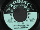 RUBY ANDREWS: Just Loving You / The Love I Need 45 (sl lbl wear) rare Soul