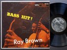 RAY BROWN Bass Hit  LP VERVE RECORDS MG V-8022 US 1957 DG MONO JAZZ Harry Edison