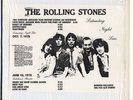 ROLLING STONES 1978 LAKELAND CIVIC CENTER JUNE 10 SATURDAY NIGHT LIV LP not TMOQ