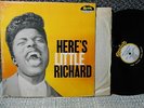 Little Richard vg 1st press seam split surface marks  LP Here's