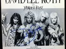 DAVID LEE ROTH VAN HALEN Autographed Signed Yankee Rose 1986 Promo 12