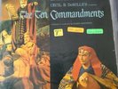 The Ten Commandments Motion Picture Soundtrack 1956 Double LP DLP-3054-D Dot
