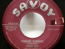 LUTHER BOND Emeralds 45 You Were My Love / Starbright SAVOY doowop MINT-  c3612