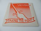 VICTORY 'TAKING THE FIGHT' LP UK RODS RECORDS 1982 INSERT NWOBHM SIGNED COPY