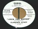 DOO WOP GARAGE HALLOWEEN CLARENCE  STACY JACK THE RIPPER 4114 CAROL 45