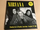 LVY514C NIRVANA BROADCAST LIVE AT AMSTERDAM PARADISO   yellow vinyl lp ltd /300