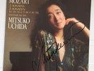 SIGNED Mitsuko Uchida - Mozart Piano Sonatas KV 331 KV 332 397 Philips Like NEW