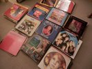 vinyl record bundle - various easy listening, rolling stones, abba 