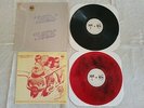 led zeppelin going california  marbled red & deep dark green lps  tmoq rare live