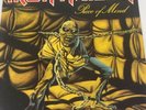 ORIGINAL 1983 IRON MAIDEN PIECE OF MIND LP CAPITOL RECORDS W/ Insert - VG+