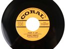 Johnny Burnette Trio - Tear It Up - Coral Records - Rockabilly Vinyl 7