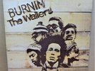 THE WAILERS BURNIN UK PINK RIMMED ISLAND LP ILPS9256 A1U/B1U GATEFOLD INNER MINT