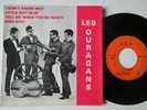 EP 45t  vinyl  (7') 1960 LES OURAGANS/PETIT GROUPE ROCK FRANCAIS/ NEARMINT