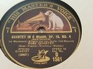 VERY RARE ROSE QUARTET BEETHOVEN QUARTET IN C MINOR HMV D1561-1563