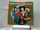 DARYL HALL & JOHN OATES-(45 W/P.S.)-GREEN VINYL PROMO- JINGLE BELL ROCK RCA-1985