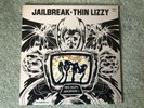 THIN LIZZY JAILBREAK LP MERCURY  SRM-1-1081 (1976)  NM / VG+  CLASSIC ROCK VINYL