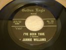 Rare Northern Soul Jannie Williams I've been true Golden Eagle 1963