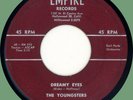 YOUUNGSTERS Dreamy Eyes / Christmas in Jail 45rpm Empire 1956 doo-wop