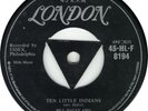 Bill Haley And His Comets - Ten Little Indians  London HL-F 8194 - UK 7