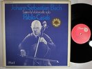 CASALS (violoncello) J. S. Bach Complete Solo Cello Suites EMI DACAPO 3 LPs