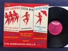 THE COOLIES, LITTLE EVA, CAROLE KING - Dimension Dolls - Dimension Label - Mono
