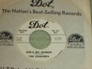 THE ESQUIRES Dot Promo #16954 She's My Woman / Misfortune  GARAGE