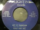 COLD FIRE Of Kashmere Stage Band-Get It Together 45 Texas Funk