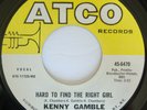 Soul KENNY GAMBLE Eight Days A Week / Hard To Find The Right Girl EX