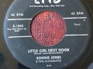 DOO WOP 45 RONNIE JONES & CLASSMATES End1002 LITTLE GIRL NEXT DOOR/TEENAGE ROCK