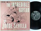 Jorge Sevilla - The Incredible Guitar Of LP - Verve David Stone Martin Mono DG