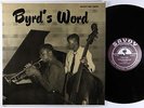 Donald Byrd - Byrd's Word LP - Savoy - MG 12032 Mono RVG VG++