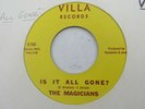 THE MAGICIANS   IS IT ALL GONE - NORTHERN SOUL