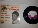 45 T EP French Press : Michel DELPECH  : Anatole + 3 