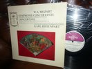 Mozart Symphonie Concertante, Otto Buchner, Ristenpart, France Erato Stereo LP,