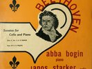NIXA PLP 560-1 *RED/GOLD* BEETHOVEN CELLO SONATAS *JANOS STARKER BOGIN EX+/EX+