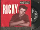RICKY NELSON,A teenagers romance/I'm walkin' + 2.Very rare Italian EP.Verve.