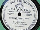 Victor DJ 1950 78 rpm BRDJ-38  BIG JOHN GREER RHYTHM ROCKERS early Doo Wop