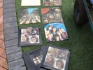 Vintage Beatles Albums & Rolling Stones White Album Let It Be Book & Badge 1