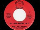 HOT FUNK-RUDY RAY MOORE-CHERRY RED 4501-PUT YOUR WEIGHT ON IT/EASY EASY BABY