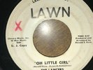 The Lancers Oh Little Girl / You're the Right One 45 DJ Promo VG-  Doo Wop