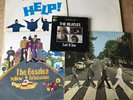 Abbey Road, Help , The Beatles, Yellow Submarine - 4 LPs